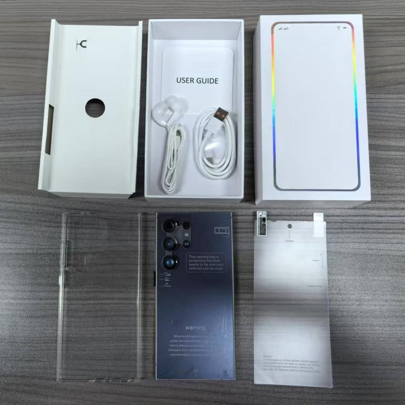 Portable Smartphone, 6.8 Inch Dual SIM Dual Standby 6GB Running Memory 64GB Storage 8MP+20MP Camera Phone, GPS, Wifi, Bluetooth-Compatible Phone