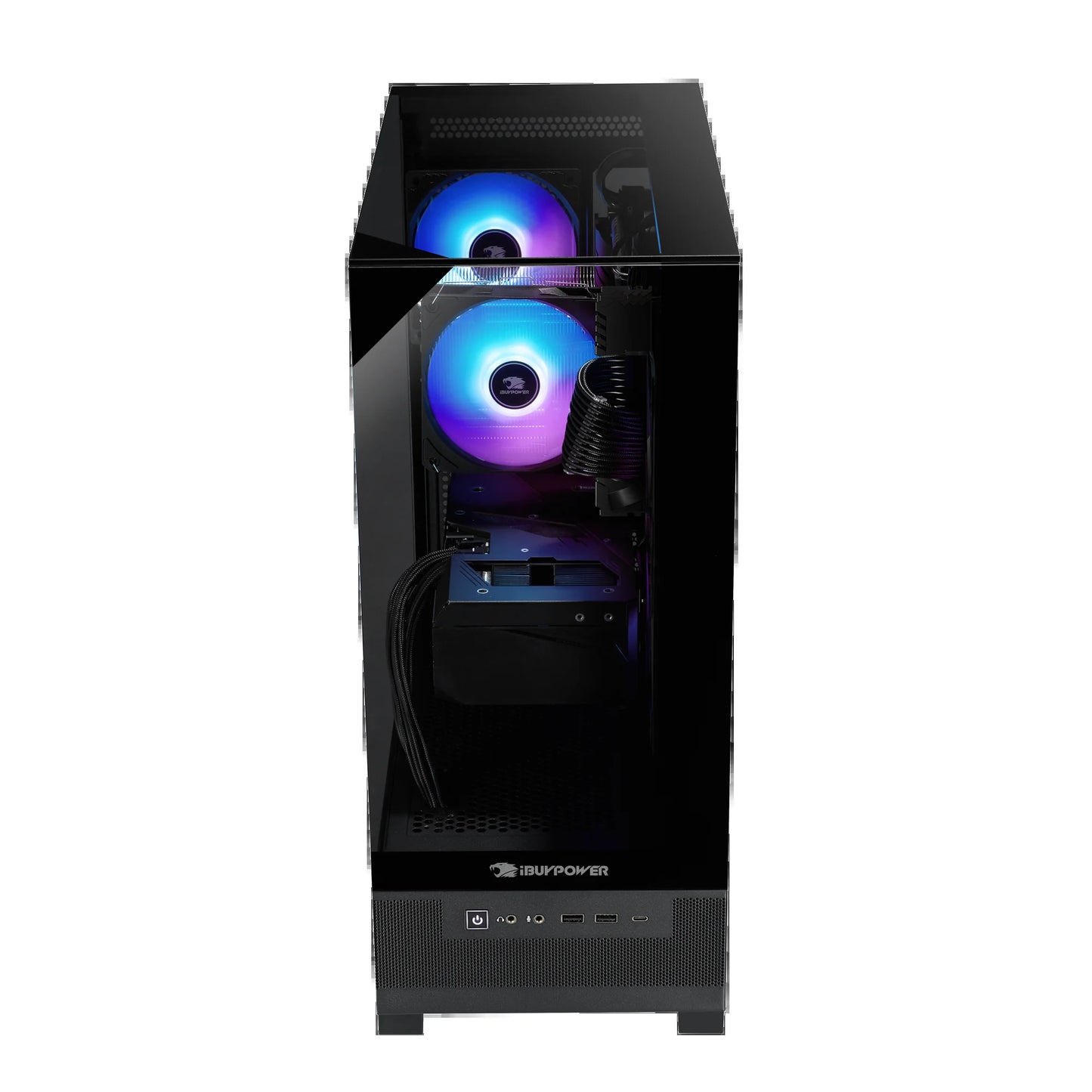 ESA7R77XT01 Gaming PC Desktop - AMD Ryzen 7 8700F, AMD Radeon RX 7700 XT 12GB, 32GB DDR5 Non-Rgb RAM, 1TB Nvme SSD