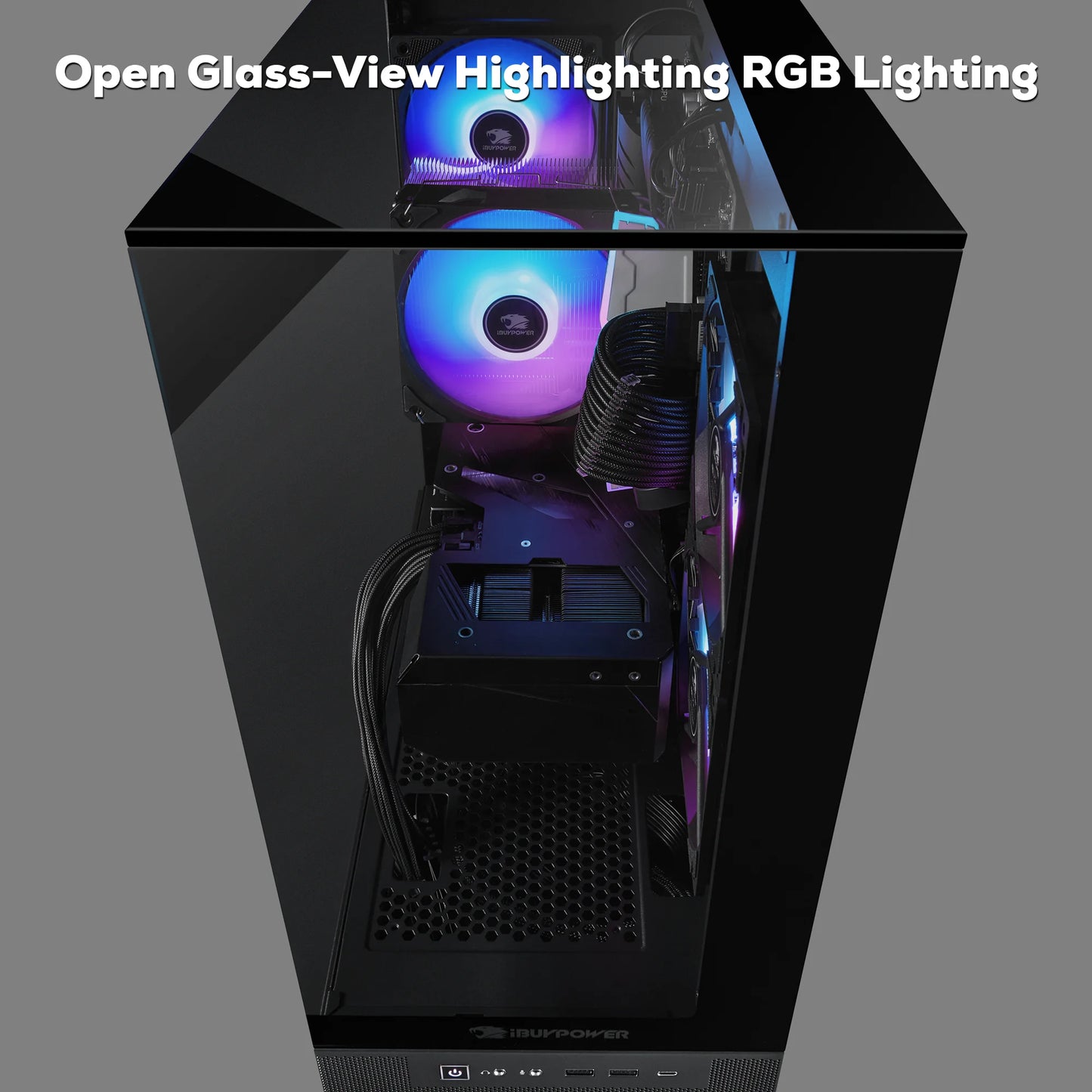 ESA7R77XT01 Gaming PC Desktop - AMD Ryzen 7 8700F, AMD Radeon RX 7700 XT 12GB, 32GB DDR5 Non-Rgb RAM, 1TB Nvme SSD