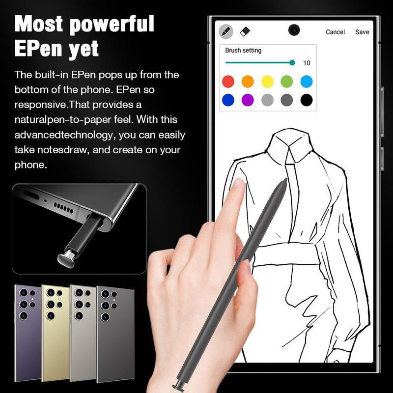 Portable Smartphone, 6.8 Inch Dual SIM Dual Standby 6GB Running Memory 64GB Storage 8MP+20MP Camera Phone, GPS, Wifi, Bluetooth-Compatible Phone