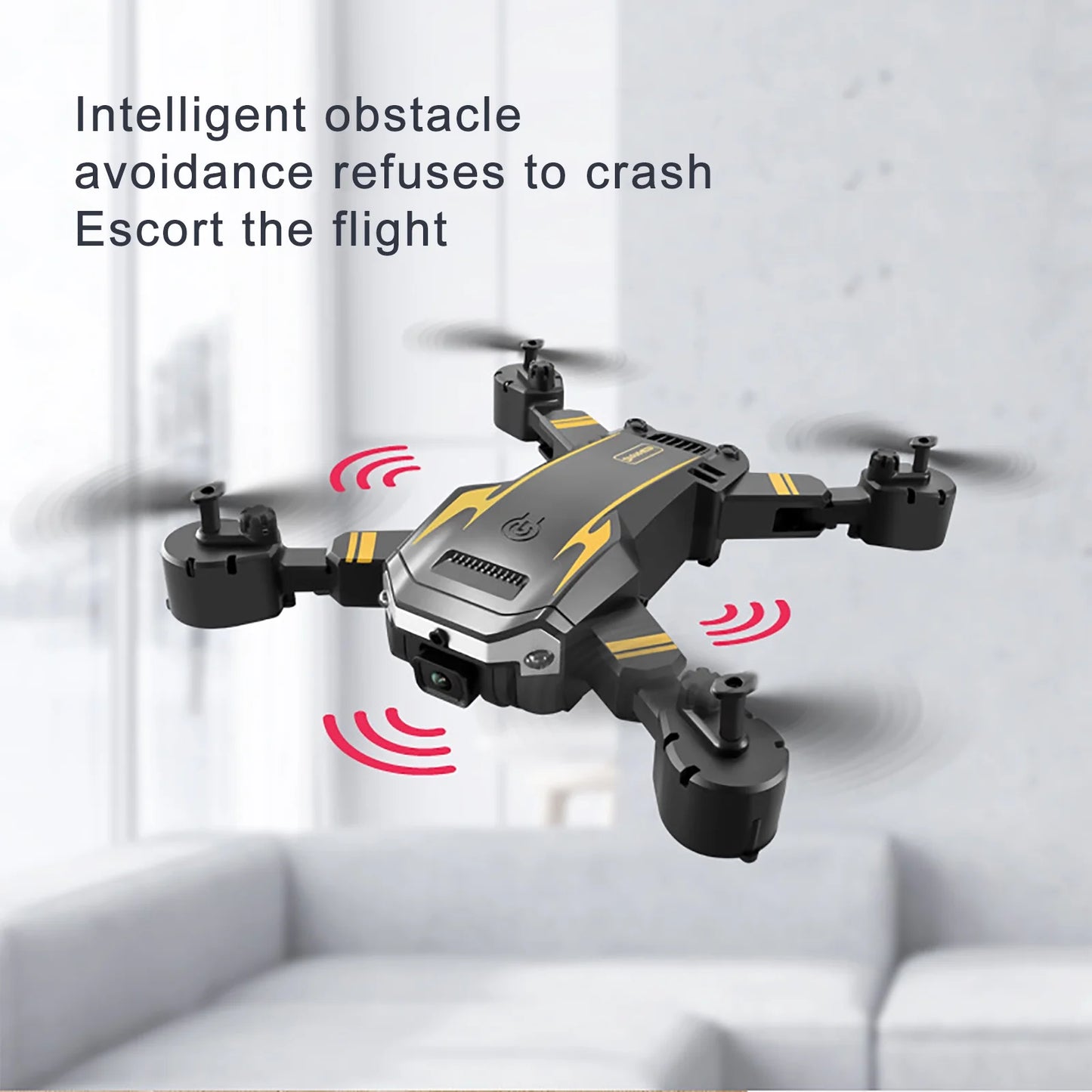 Drone with Camera for Adults Kids 1080P 8K HD Dual Camera Remote Control Drone RC Aircraft Quadcopter W/ 3 Batteries for Long Flight Mini Foldable Drone for Beginners Toys Gifts for Boys Girls
