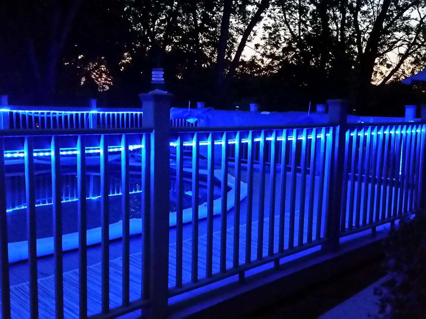 LED Rope Lights, 150Ft 1620 Leds Strip Lights Indoor Outdoor Waterproof LED Rope Lighting Decorative Lighting (Blue)