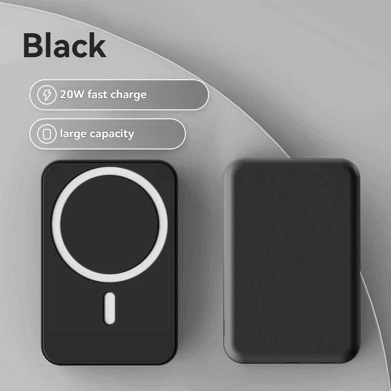 Magnetic Wireless Powerbank 5000Mah/10000Mah Portable Fast Charging PD 20W for Iphone 16/15/14/13/12 Plus/Pro Max/Pro Compact USB Type-C Travel Charger