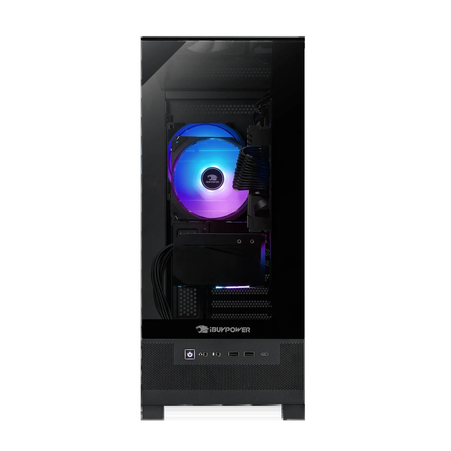 ESA7R77XT01 Gaming PC Desktop - AMD Ryzen 7 8700F, AMD Radeon RX 7700 XT 12GB, 32GB DDR5 Non-Rgb RAM, 1TB Nvme SSD
