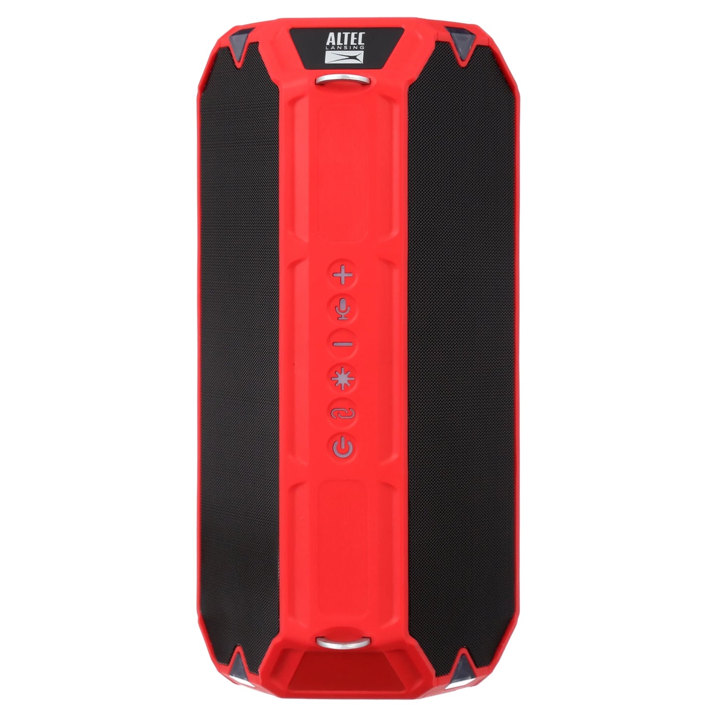 Hydrashock Everythingproof Portable Wireless Bluetooth Speaker, Red, 20 Hrs Playtime, IP67 Waterproof, LED Lights