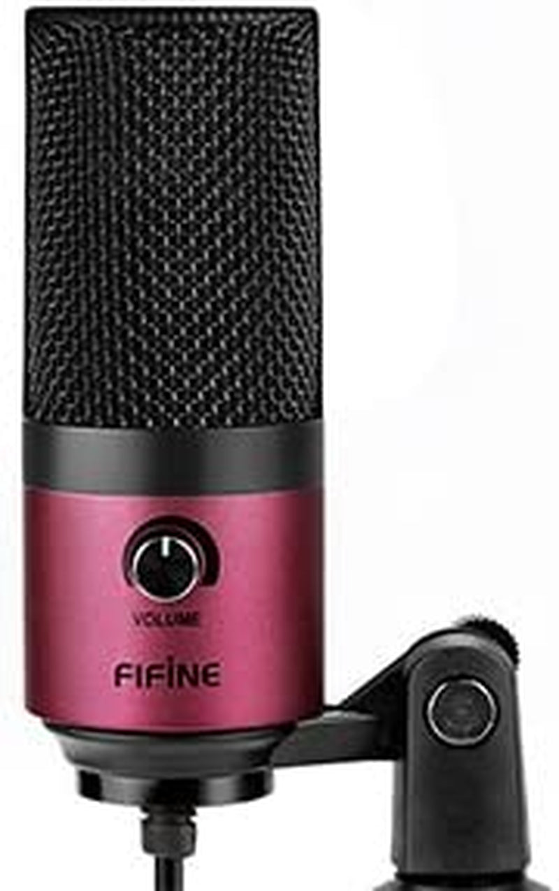 USB Podcast Condenser Microphone Recording on Laptop, No Need Sound Card Interface and Phantom Power-K669