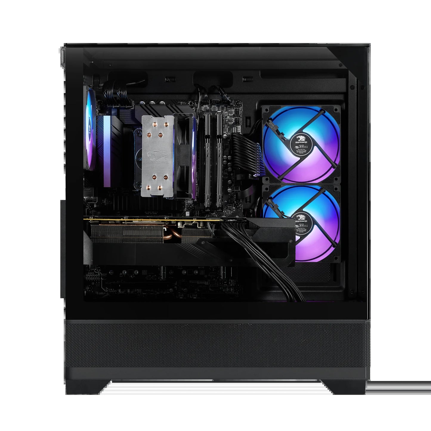 ESA7R77XT01 Gaming PC Desktop - AMD Ryzen 7 8700F, AMD Radeon RX 7700 XT 12GB, 32GB DDR5 Non-Rgb RAM, 1TB Nvme SSD