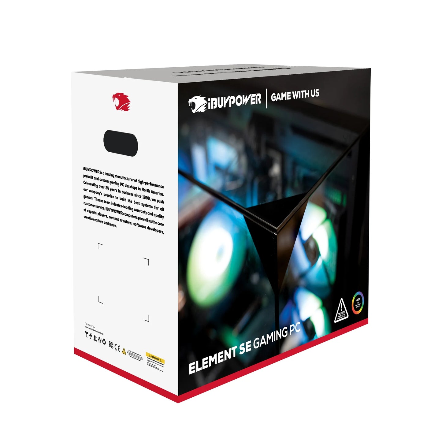 ESA7R77XT01 Gaming PC Desktop - AMD Ryzen 7 8700F, AMD Radeon RX 7700 XT 12GB, 32GB DDR5 Non-Rgb RAM, 1TB Nvme SSD