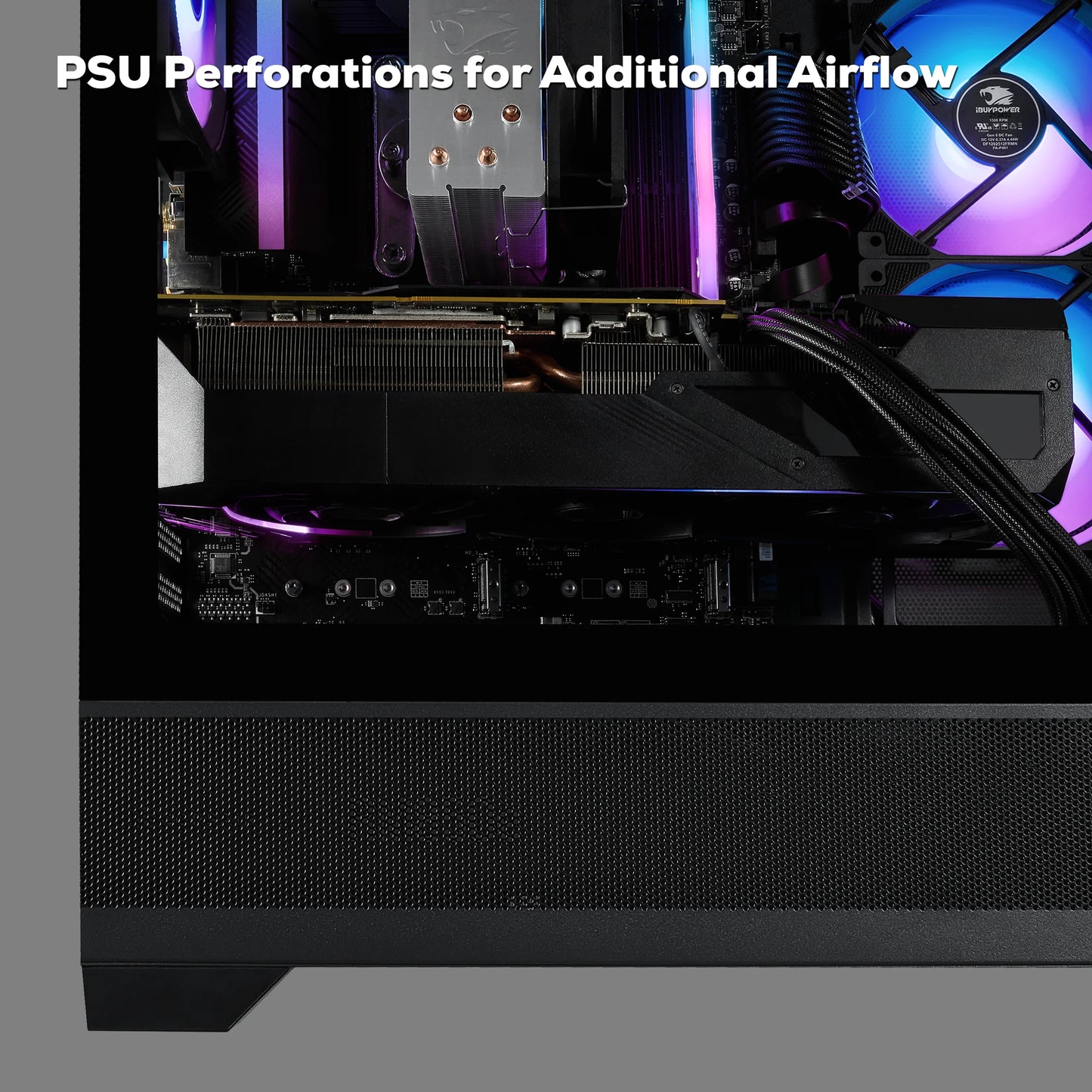 ESA7R77XT01 Gaming PC Desktop - AMD Ryzen 7 8700F, AMD Radeon RX 7700 XT 12GB, 32GB DDR5 Non-Rgb RAM, 1TB Nvme SSD