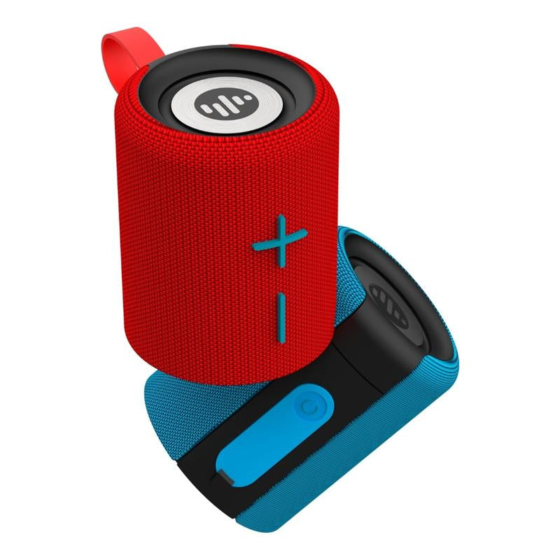 Portable Mini Speaker Magnetic 2-In-1 Bluetooth Wireless Speaker with 2400Mah Battery Long-Lasting Playtime FM Radio TWS Pairing Compact & Stylish Design