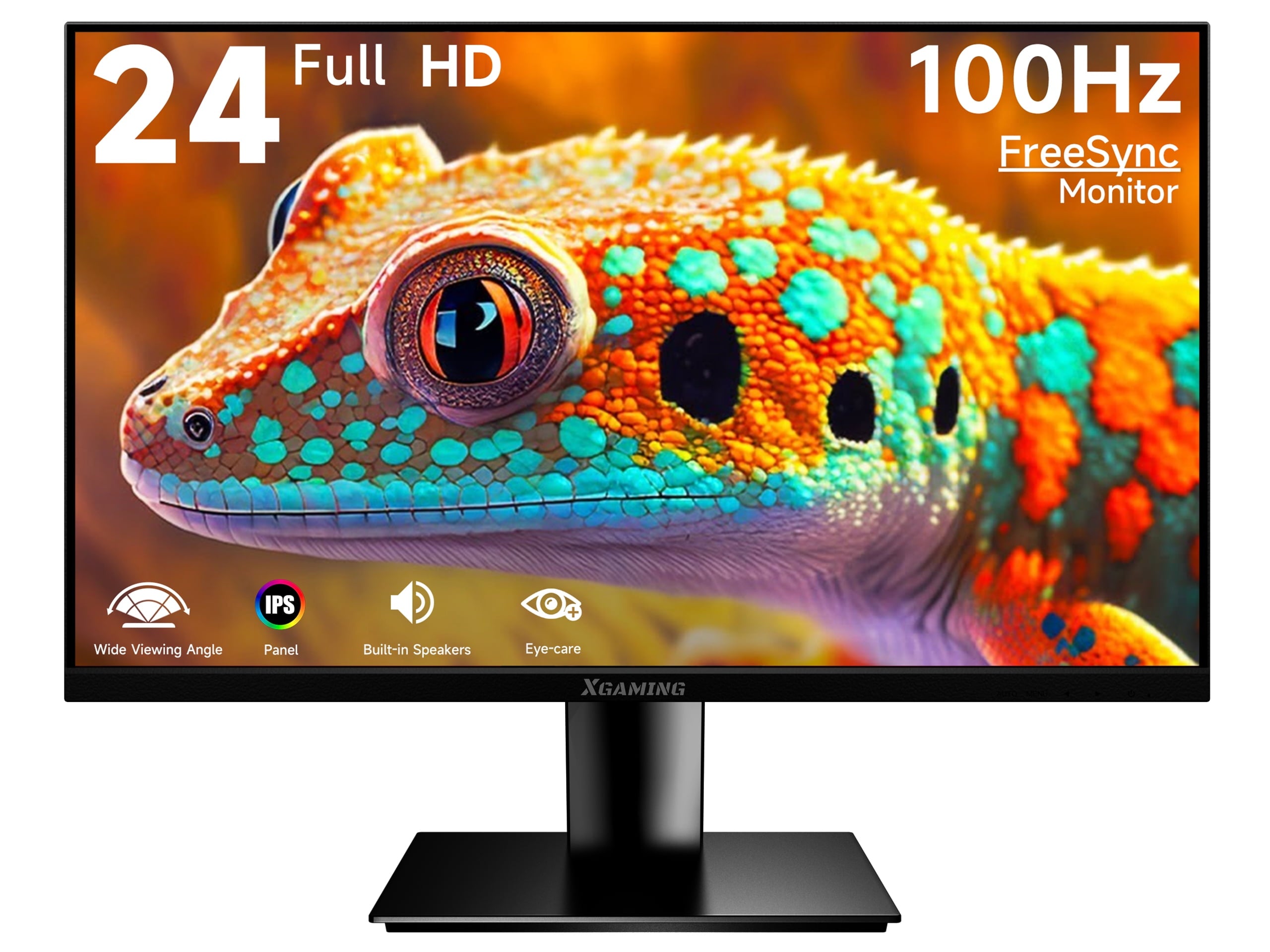 TMDTMD24S1 Ultra-Thin 24Inch 100Hz Computer Monitor, FHD 1080P LCD