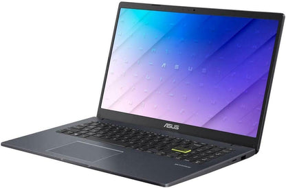 E510 Ultra Thin and Light 15.6" HD Laptop, Intel Celeron N4020, 4GB RAM, 256GB Pcle SSD, 180° Hinge, Windows 10 Home, Star Black