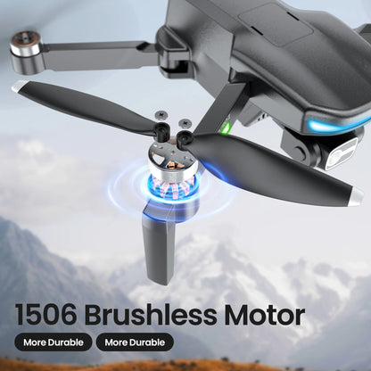 L800 Pro2 GPS Drone with 4K HD Camera for Adults and Beginners, 3-Axis Gimbal, FPV RC Quadcopter with Brushless Motor, 5G WIFI Transmission, 2 Batteries, Black