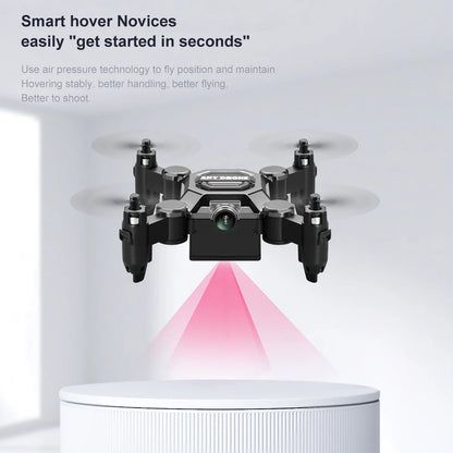 4K Foldable Mini Drone for Kids, Drone with Camera, Portable RC Quadcopter with Altitude Hold 3D Flips and Headless Mode Easy to Fly